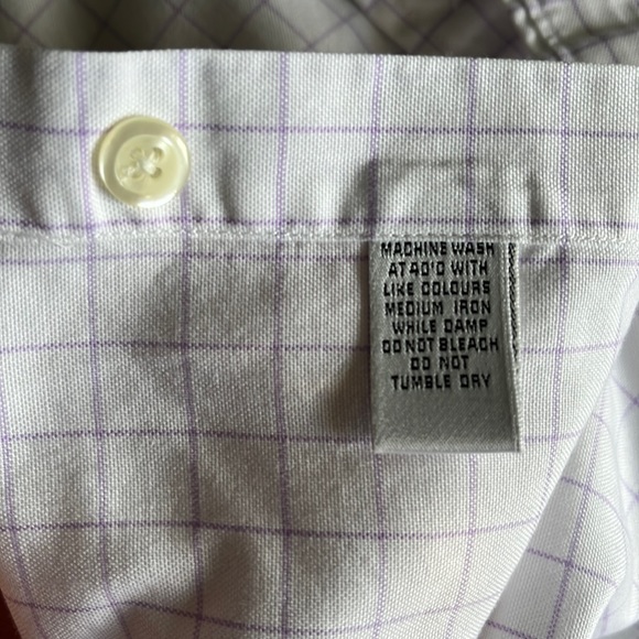 TM Lewin Fine British Dress Shirt 16/33 - Picture 7 of 10